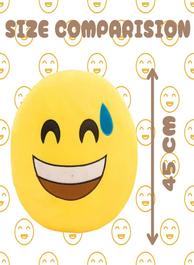 TechMax Solution Cute Smiley Eleven Pillow Plush Toy - Image 3